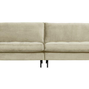 BEPUREHOME Rodeo 3 pers. sofa - pistacie fløjl