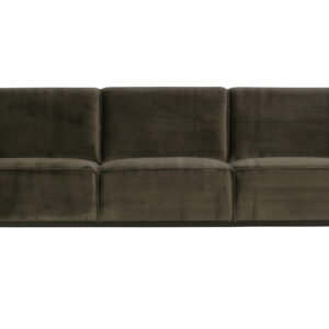 BEPUREHOME Statement 3 pers. sofa - varm grøn fløjl