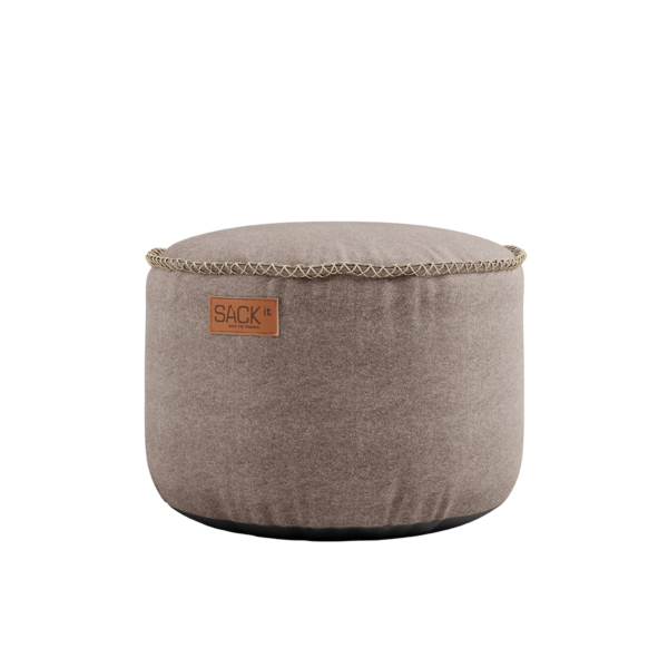 Canvas Pouf