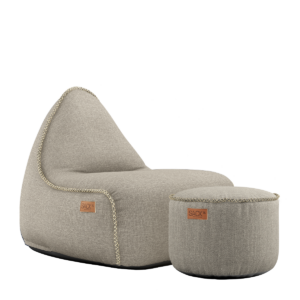 Cobana Lounge Chair & Pouf