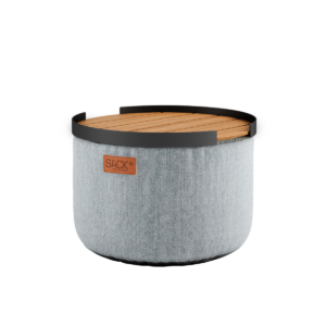 Cobana Pouf + Patio Serving Tray