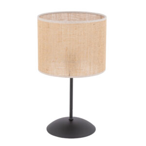 TK Jute bordlampe - natur jute og sort metal