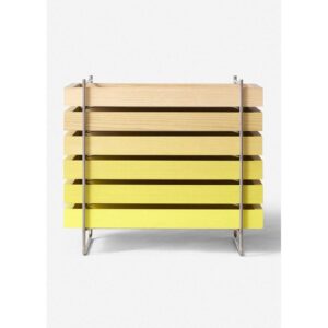 A. Petersen - Tool Boxes by Line Depping - Reol - Yellow Ash - 70 x 43,5 x 62 cm