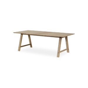 Andersen Furniture - T1 - Udtræksbord i Massivt Træ - Spisebord - T1 i Massiv Eg - 95 x 220 x H: 72,5 cm - Extension for 4 leaves