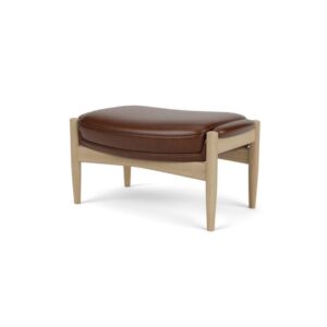 Audo Copenhagen - The Seal Ottoman - Fodskammel - Oiled Natural Oak / Dakar 0329 - W47 x L73 x H40 cm