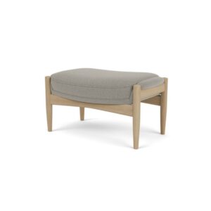 Audo Copenhagen - The Seal Ottoman - Fodskammel - Oiled Natural Oak / Re-wool 218 - W47 x L73 x H40 cm