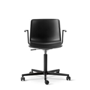 Fredericia Furniture - Pato Office Armchair 4030 by Welling/Ludvik - Kontorstol - Black - W69 x D62,5 x H77-89 x SH43-55 cm