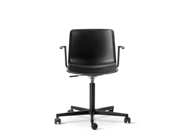 Fredericia Furniture - Pato Office Armchair 4030 by Welling/Ludvik - Kontorstol - Black - W69 x D62,5 x H77-89 x SH43-55 cm