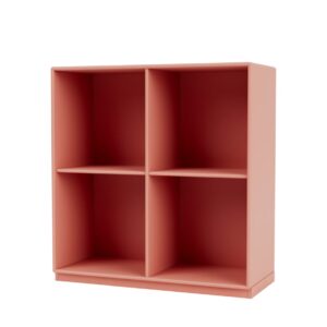 Montana - SHOW - Sokkel H3 cm - Reol - Rhubarb - H 69.6 CM / W 69.6 CM / D 30 CM