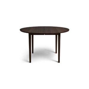 Sibast Furniture - Sibast No.3 Table | Extendable Tabletop - Spisebord - Dark Oiled Oak - Ø120 x H74 cm