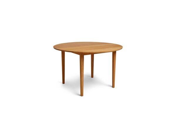 Sibast Furniture - Sibast No.3 Table | Solid Tabletop - Spisebord - Natural Oiled Oak - Ø140 x H74 cm