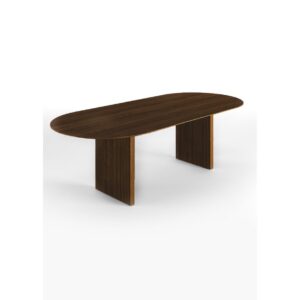 dk3 - Ten Table Oval - Spisebord - Smoked Oak - L300 x W105 x H72 cm