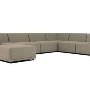 New York | Hjørnesofa med puf |syv moduler