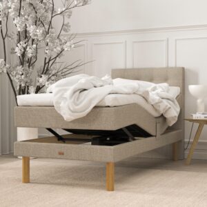 SÖVNN Deluxe Elevationsseng - 90x200 - Sand