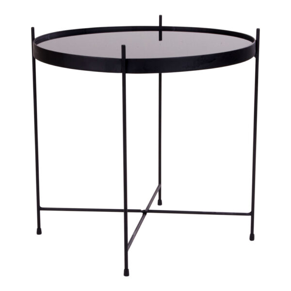 Venezia sofabord sort diameter 48 cm